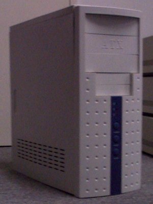 ATX tower case front