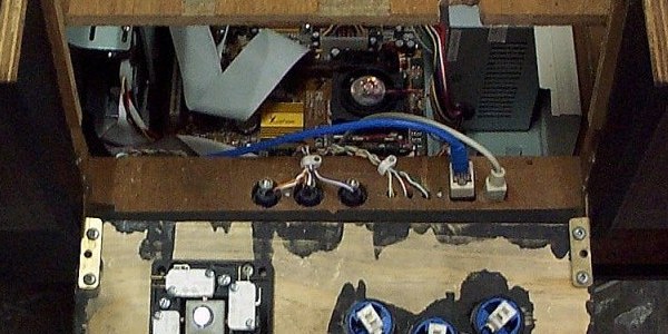 View PC case controls from inside